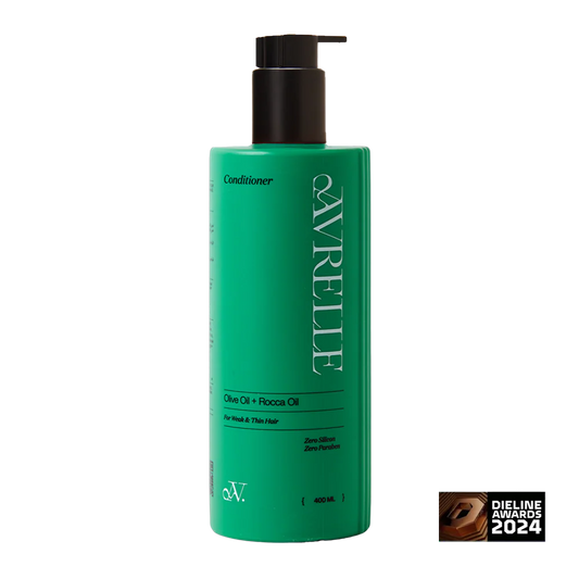 افريل بلسم 400مل زيتون وجرجير - Avrelle Hair Conditioner 400 ml with Olive Oil & Rocket Extract