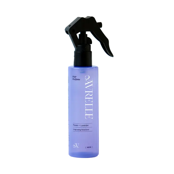 افريل برفان للشعر 100مل ورد ولافندر - Avrelle Hair Mist 100 ml with Rose & Lavender