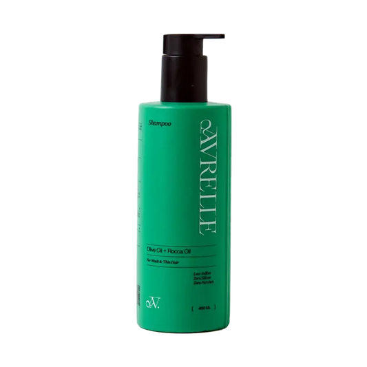 افريل شامبو 400مل زيت زيتون وجرجير  - Avrelle Hair Shampoo 400 ml with Olive Oil & Rocket Extract
