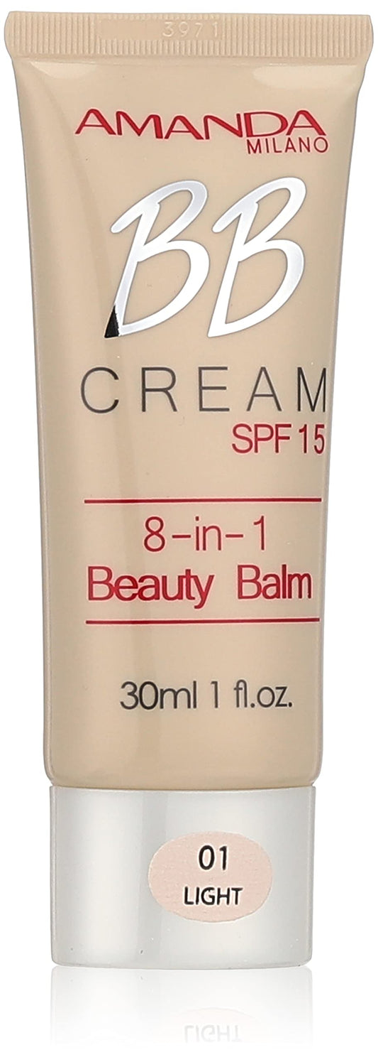 اماندا كريم اساس30مل بي بي كريم1  - Amanda BB Cream Foundation - 30ml - Shade 1
