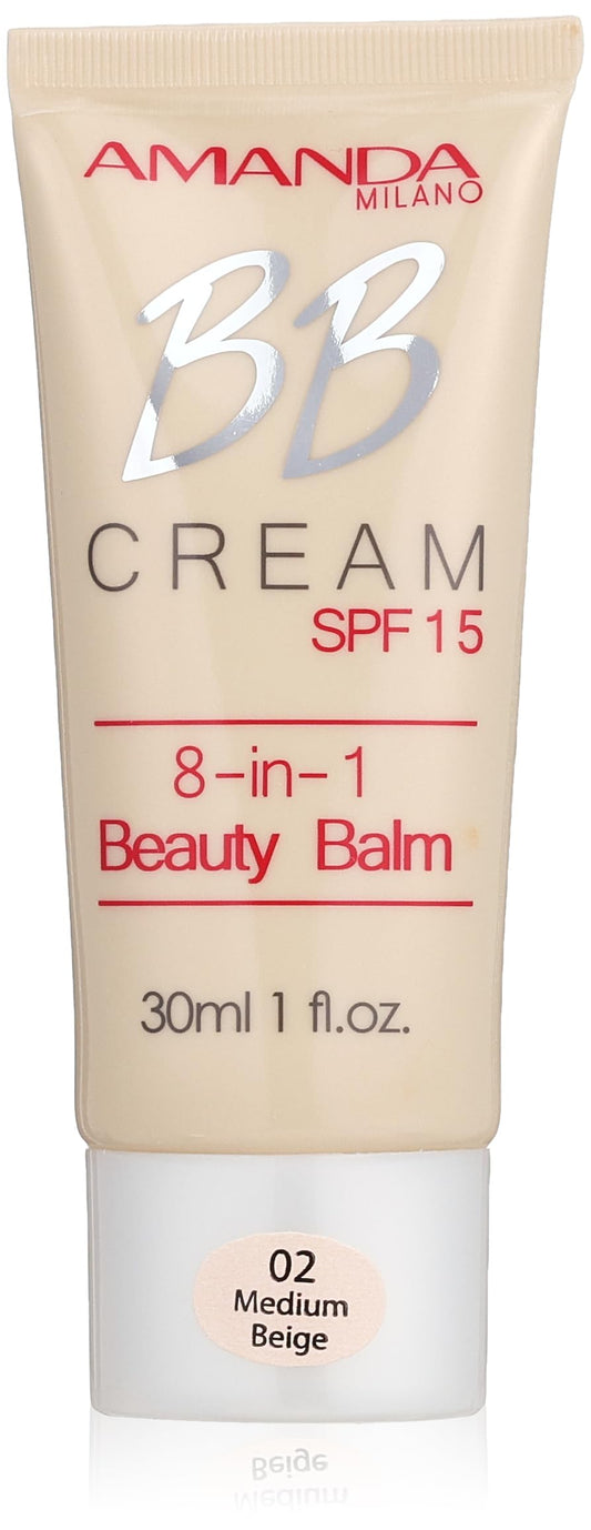 اماندا كريم اساس30مل بي بي كريم 2  - Amanda BB Cream Foundation - 30ml - Shade 2