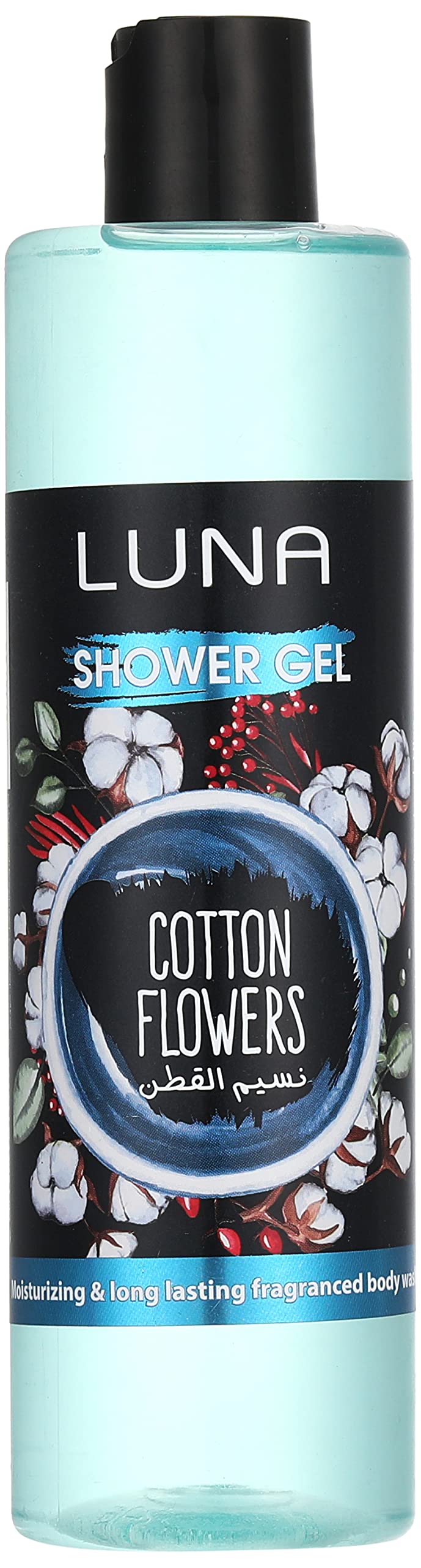 لونا شاور جيل 500مل نسيم القطن  - Luna Shower Gel 500 ml - Cotton Breeze