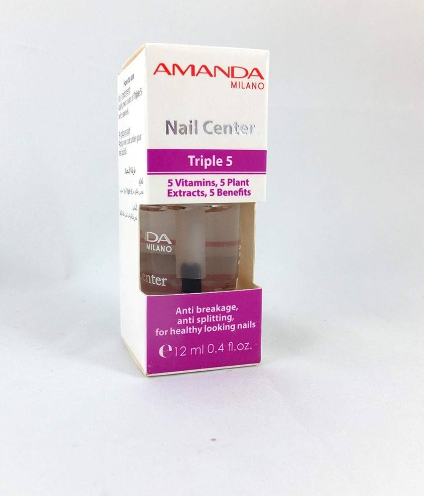 اماندا تريبل 5 نيل سنتر 12مل للاظافر  -  Amanda Triple 5 Nail Center - 12ml