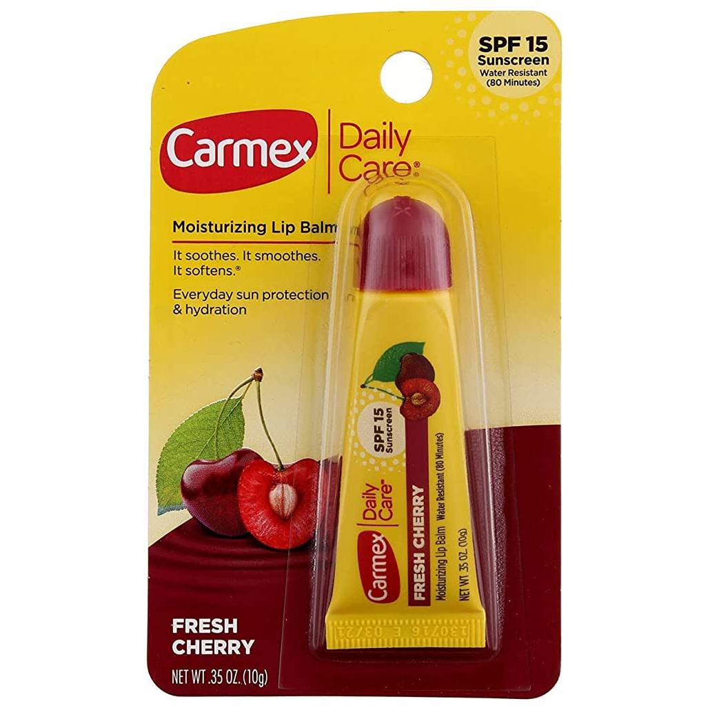 كارميكس ليب بالم موستريزنج 10جم كريز - Carmex Moisturizing Lip Balm - 10 g (Cherry)