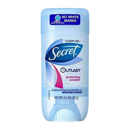 سيكريت ستيك جيل 76جم بروتيكتينج باودر - Secret Clear Gel Antiperspirant - 76g (Protecting Powder)