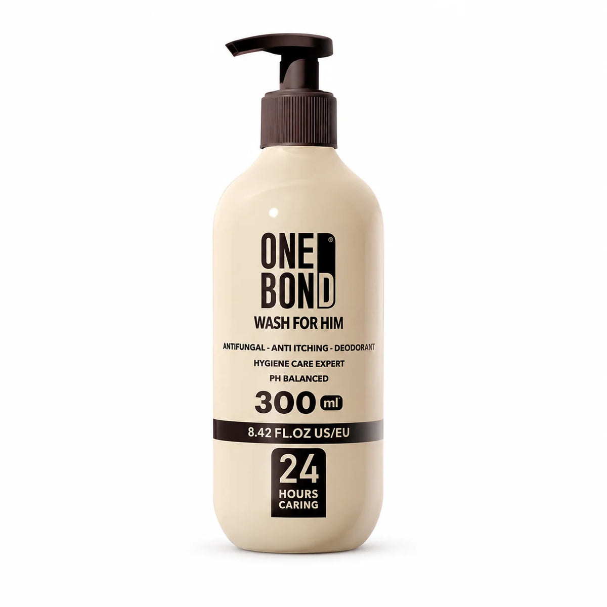 ون بوند غسول للرجال 300مل عود بيج - One Bond Men's Face Wash (300ml) - Oud (Beige)