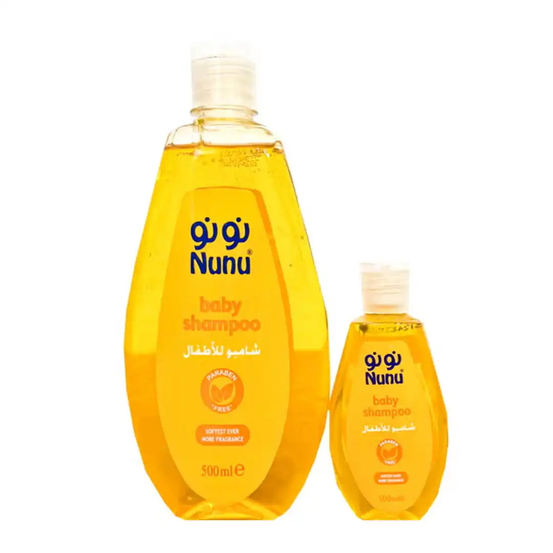 نونو شامبو 500مل + شامبو 50مل عرض  - Nunu Shampoo 500ml + Shampoo 50ml Promo Pack