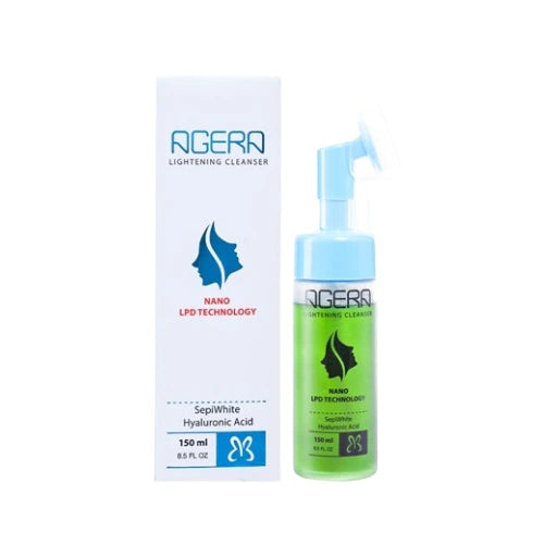 اجيرا غسول تفتيح 150مل هيلارونيك اسيد - Agera Whitening Cleanser with Hyaluronic Acid (150ml)