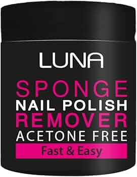 لونا اسيتون سبونج برطمان   - Luna Acetone Sponge Jar