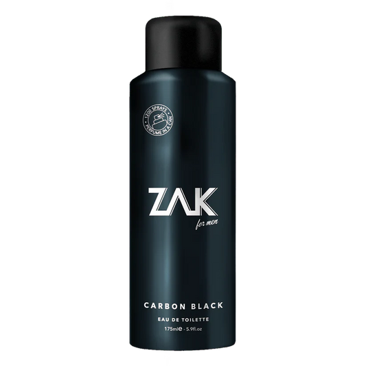 زاك سبراي 175مل كاربون بلاك - Zak Body Spray (175ml) - Carbon Black