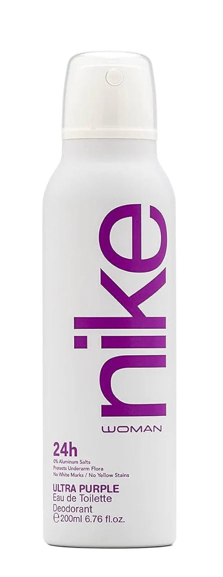 نايك سبراي مزيل عرق 200مل حريمي الترا بربل  - Nike Women's Deodorant Body Spray 200ml - Ultra Purple