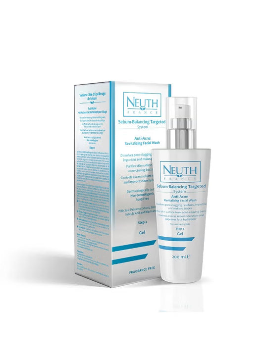 نوث جيل غسول لعلاج حب الشباب 200 مل - Neuth Anti-Acne Revitalizing Facial Wash (Acne-Prone Skin) 200ml