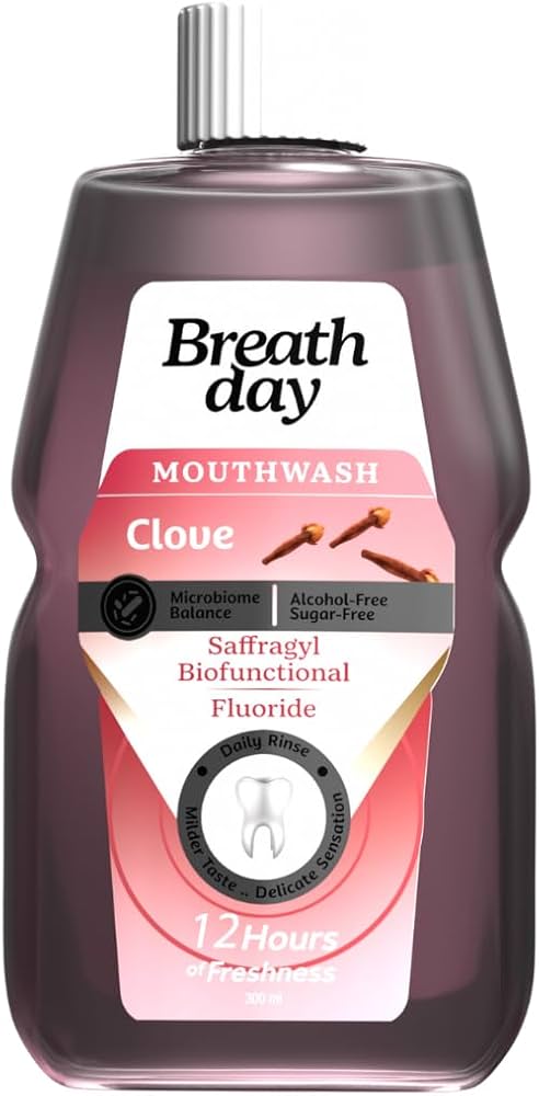 بريث داي غسول للفم 300مل قرنفل - Breath Day Mouthwash (300ml) - Clove