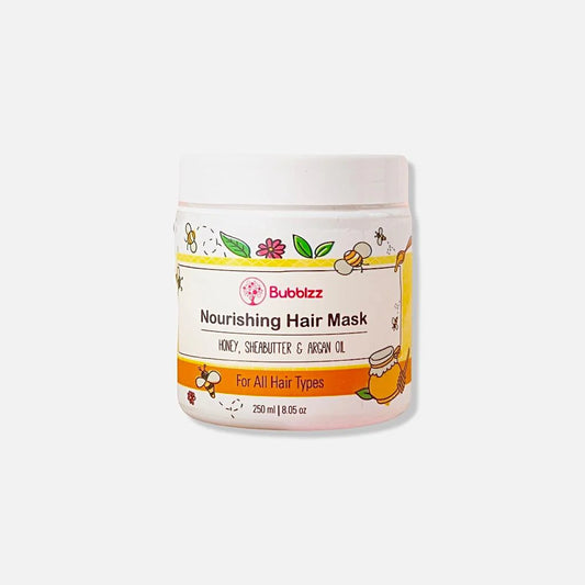 ببلز ماسك مغذي للشعر 250مل بالعسل - Bubblzz Nourishing Hair Mask 250 ml - Honey
