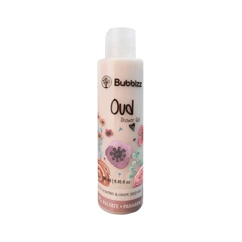 ببلز شاور جيل 250مل عود - Bubblzz Shower Gel 250 ml - Oud