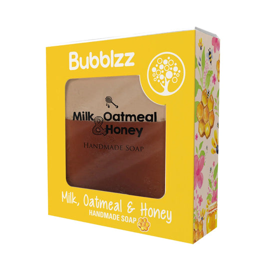 ببلز صابون 160جم حليب وعسل - Bubblzz Soap 160g - Milk & Honey