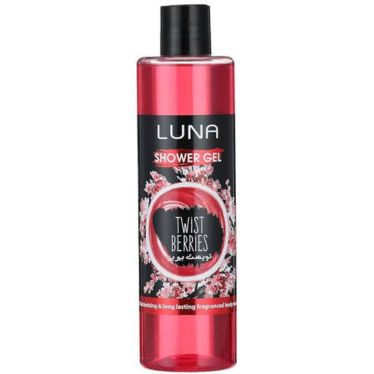 لونا شاور جيل 500مل تويست بيريز  - Luna Shower Gel 500 ml - Twist Berries
