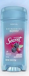 سيكريت ستيك73جم بيري فريش - Secret Antiperspirant Stick - 73g (Berry Fresh)