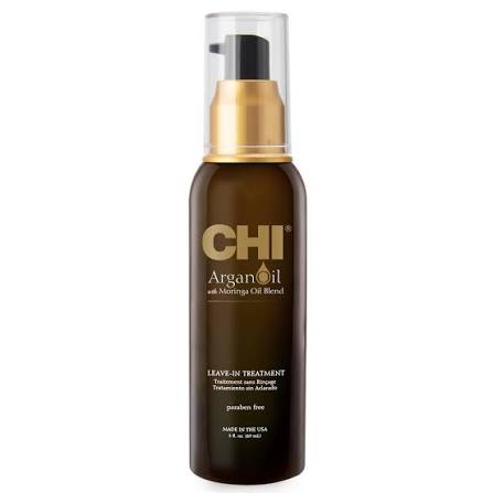 تشي ليف ان بزيت الارجان والمورينجا 89مل - CHI Argan Oil Plus Moringa Leave-In Treatment, 89ml