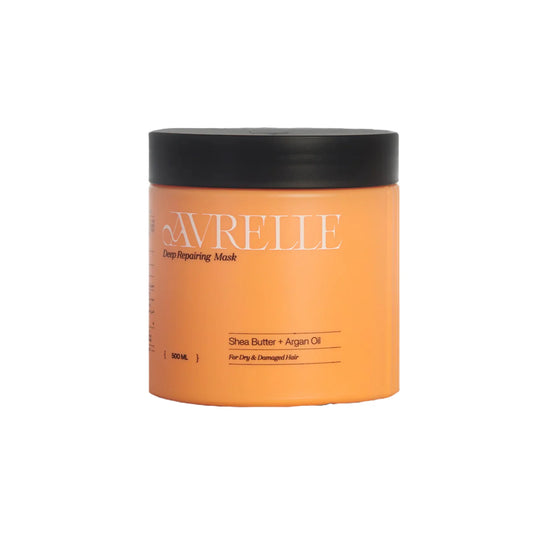 افريل حمام كريم 500مل شيا وارجان - Avrelle Hair Mask 500 ml with Shea Butter & Argan Oil