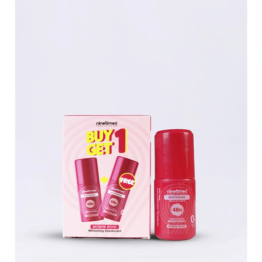 ناين تايمز ديودرانت ويندر روز 2ق عرض - Times Deodorant - Wonder Rose (2 Pcs Offer)