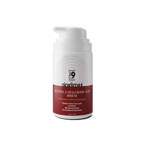 ناين تايمز سيرم للبشرة 30مل ريتينول  - Nine Times Retinol Facial Serum - 30ml