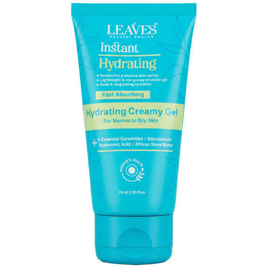 ليفز انستانت هيدريتنج كريم جيل ترطيب البشرة75مل - Leaves Instant Hydrating Gel Cream (75ml)