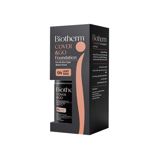 بايوثيرم فاونديشين 04 لايت روز عرض 1+1 - Biotherm Foundation - 04 Light Rose (1+1 Offer)