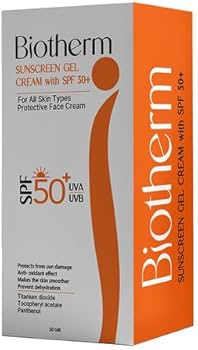 بايوثيرم جيل كريم صن سكرين حماية 50 عرض 1+1 - Biotherm Gel Cream Sunscreen SPF 50 - 1+1 Offer