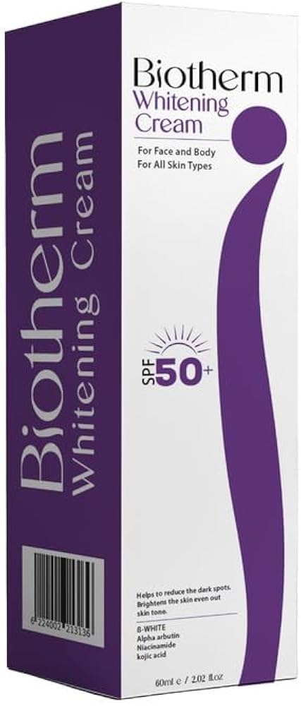 بايوثيرم كريم تفتيح للبشرة 60 مل عرض 1+1 - Biotherm Skin Whitening Cream (60ml) - 1+1 Offer