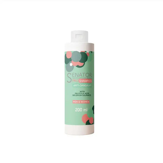 سيناتور شامبو ضد القشرة 200 مل عرض 1+1 - Senator Anti-Dandruff Hair Shampoo, 200ml (1+1 Free Offer)