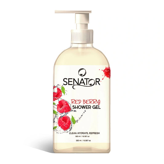سيناتور شاور جيل 500 مل توت عرض 1+1 - Senator Shower Gel - Berry, 500ml (1+1 Free Offer)