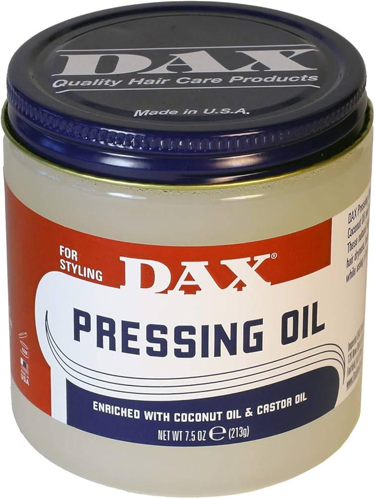 داكس هير واكسبريسنج اويل 213جم  - DAX Hair Wax Pressing Oil 213g