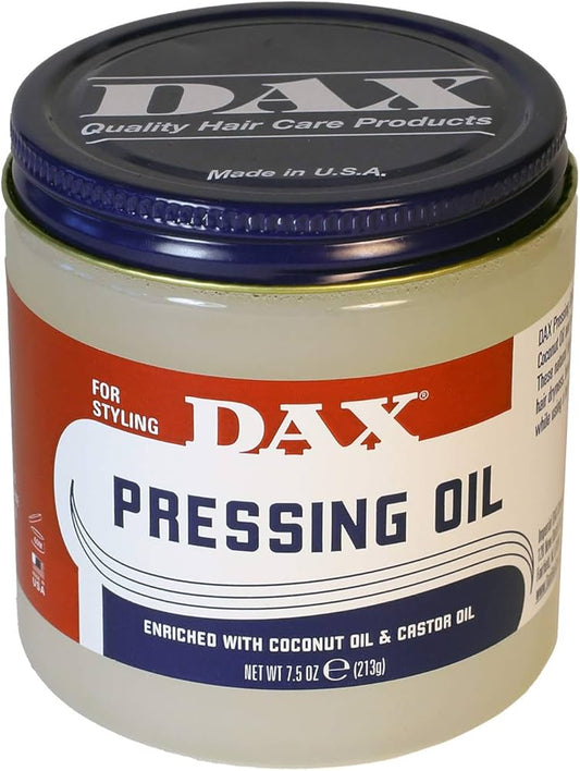 داكس هير واكسبريسنج اويل 213جم  - DAX Hair Wax Pressing Oil 213g