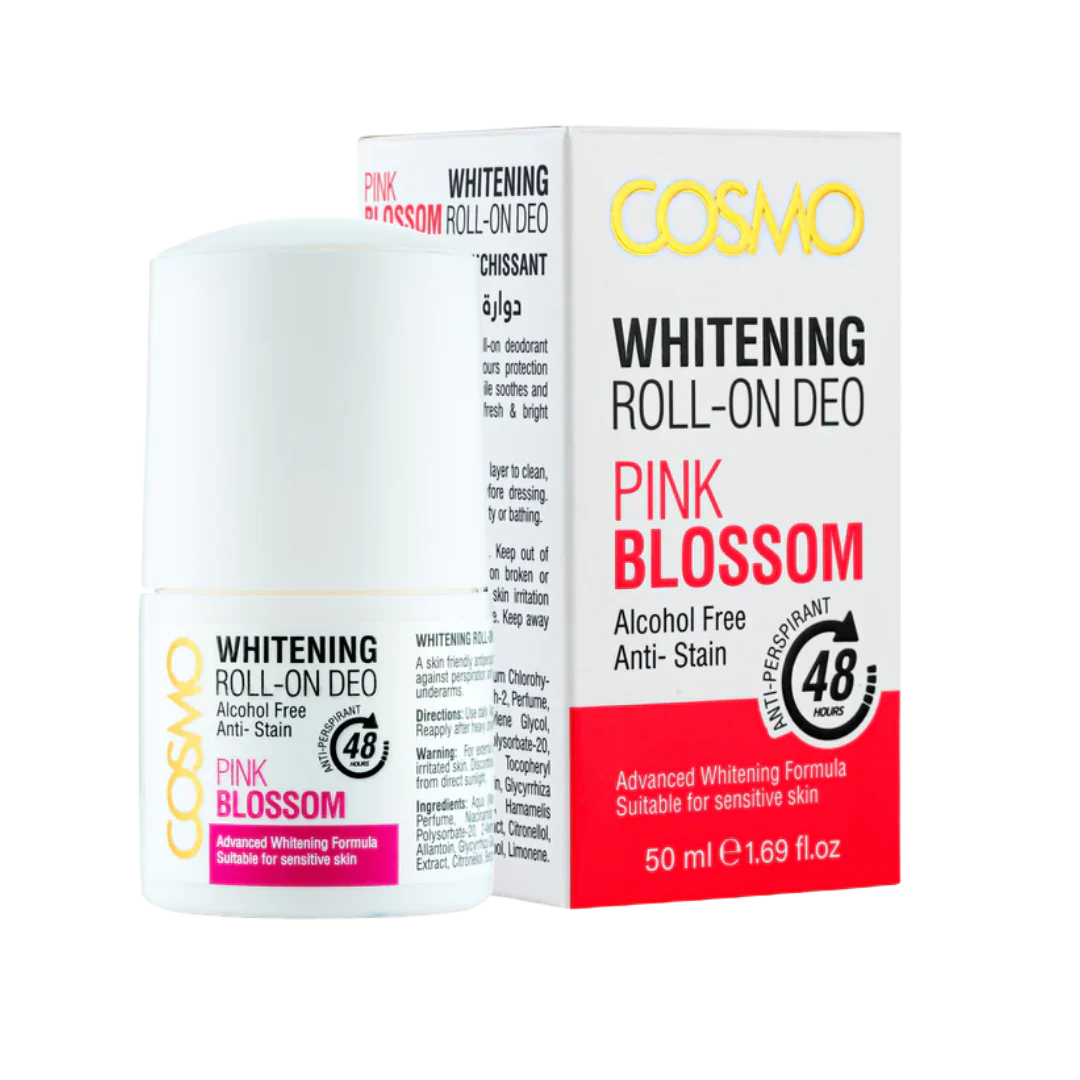 كوزمو رول اون 50مل بينك بلوسوم - Cosmo Roll-On 50ml - Pink Blossom