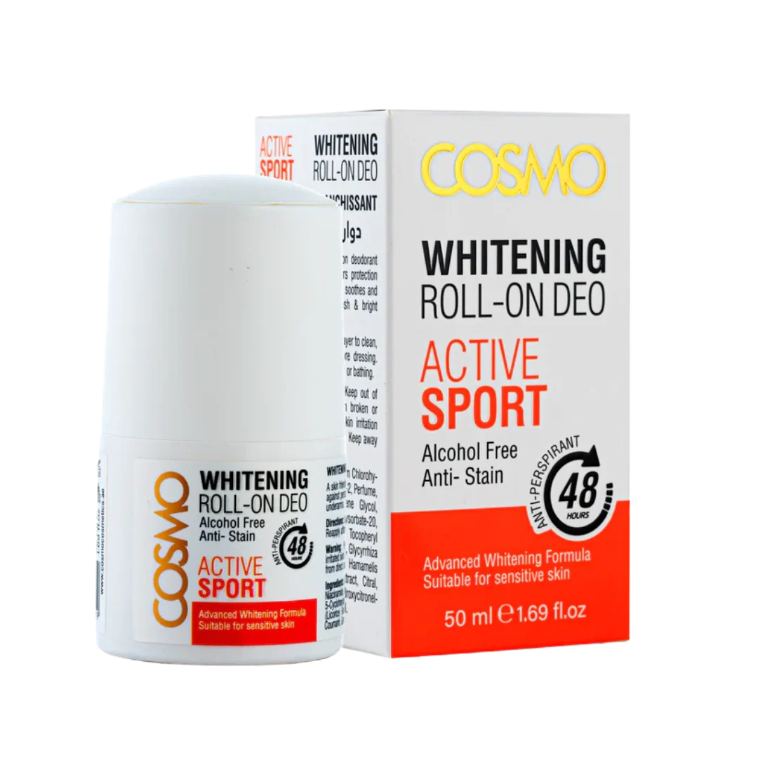 كوزمو رول اون 50مل اكتيف سبورت - Cosmo Roll-On 50ml - Active Sport