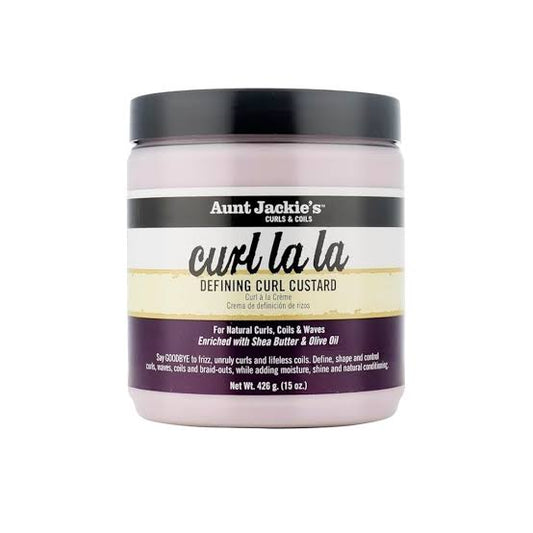 انتى جاكيز كريم 426جم كيرل لالا - Aunt Jackie's Curl La La Defining Curl Custard (426g)