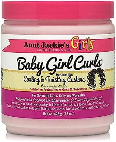 انتى جاكيز حمام كريم 426جم بيبى كيرلز - Aunt Jackie's Baby Curls Curling & Detangling Ministry / Hair Treatment (426g)