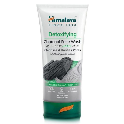هيمالايا غسول الوجه ديتوكس بالفحم 100 مل - Himalaya Detox Face Wash with Charcoal (100ml)