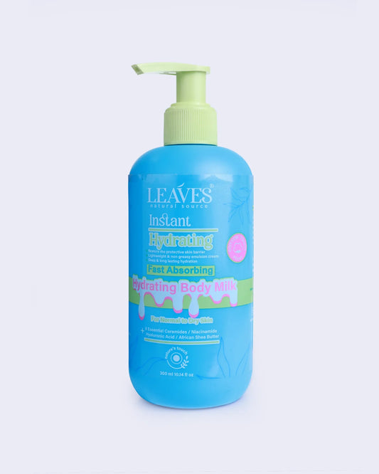 ليفز بادي ميلك 300 مل بامب كوتون تاتش - Leaves Body Milk with Pump - Cotton Touch (300ml)