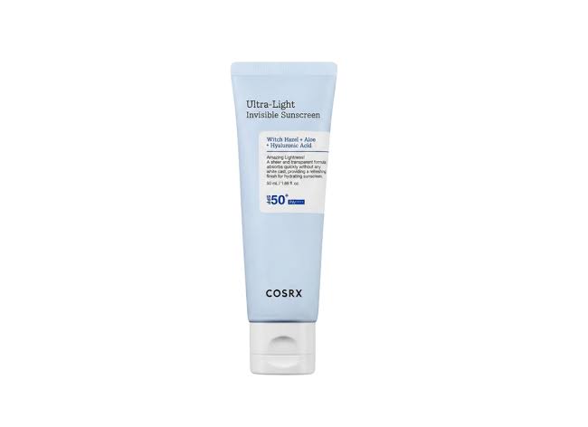كوزاريكس صن سكرين الترا لايت انفيزبل50مل - COSRX Ultra-Light Invisible Sunscreen SPF 50+ 50ml
