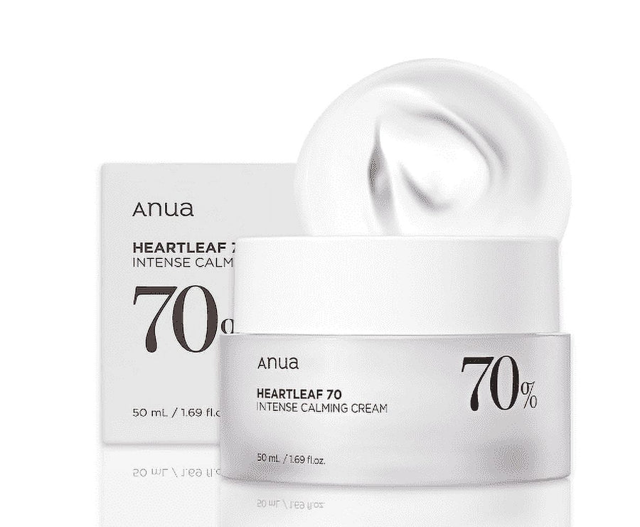 انوا كريم هارت لايف 70% كالمينج 50مل  - Anua Heartleaf 70% Soothing Cream 50ml