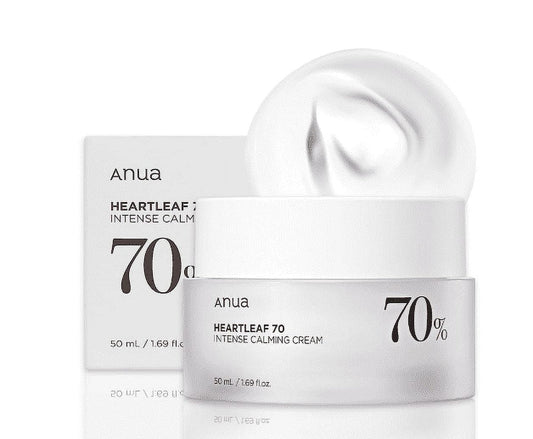 انوا كريم هارت لايف 70% كالمينج 50مل  - Anua Heartleaf 70% Soothing Cream 50ml