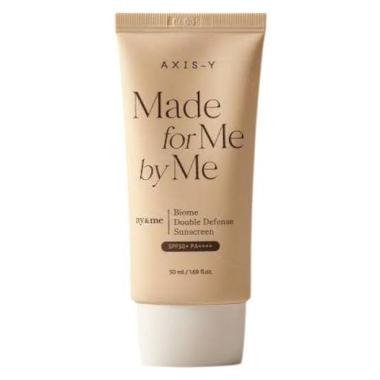 اكسيس واي صن سكرين دوبل ديفينس 50مل - AXIS-Y Complete No-Stress Physical Sunscreen SPF50+ PA++++ 50ml