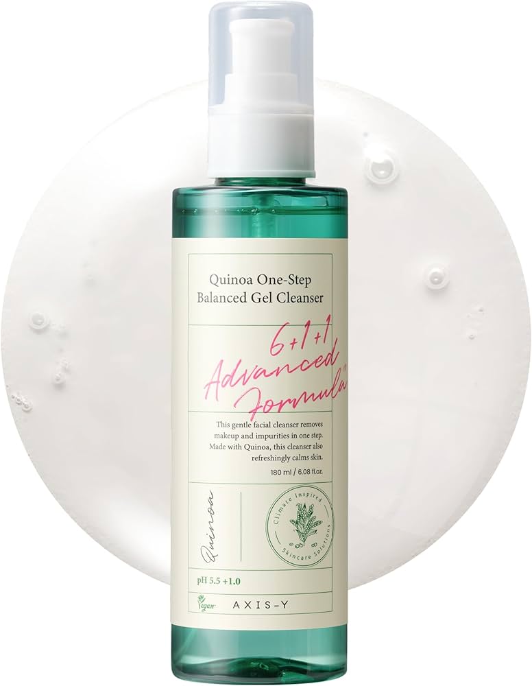 اكسيس واي غسول جل الكينوا ستيب وان 180مل - AXIS-Y Quinoa One Step Balanced Gel Cleanser 180ml