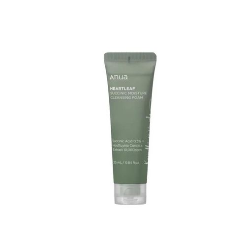 انوا غسول فوم هارت لايف انبوبة 25مل - Anua Heartleaf Quercetinol Pore Deep Cleansing Foam 25ml