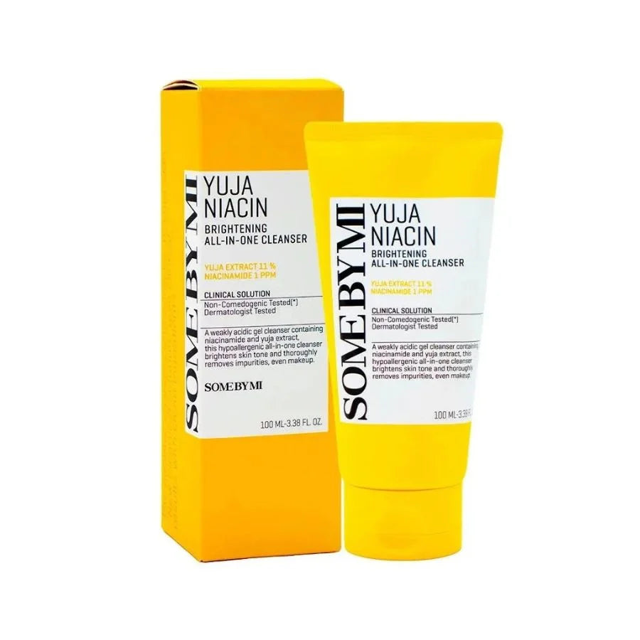 سوم باى مي غسول يوجا نياسين المفتح 100 مل - Some By Mi Yuja Niacin Brightening Pore Gel Cleanser 100ml
