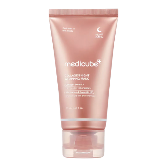 ميديكيوب ماسك ليلي للوجة بالكولاجين 75مل - Medicube Collagen Night Wrapping Mask 75 ml