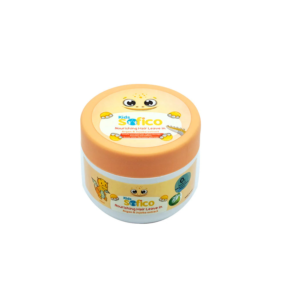 سوفيكو كيدز كريم نورشينج 200مل ارجان  - Sofico Kids Nourishing Hair Cream 200ml - Argan