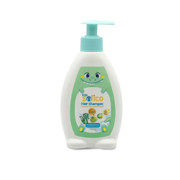 سوفيكو كيدز شامبو 300مل بروفيتامين  - Sofico Kids Pro-Vitamin Shampoo 300ml